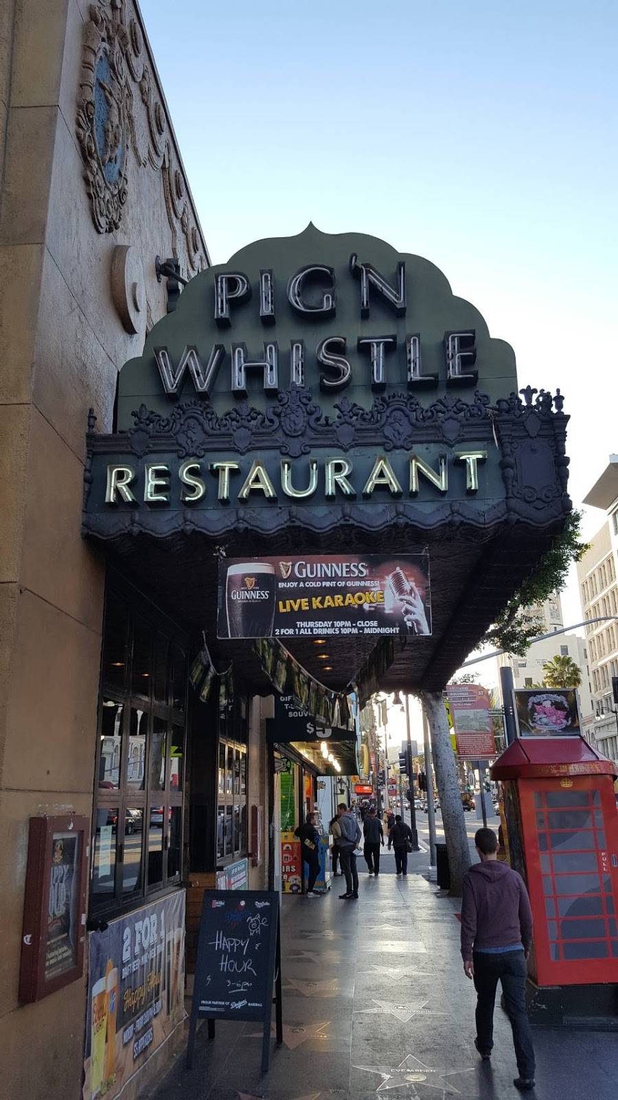 Pig ‘N Whistle | night club | 6714 Hollywood Blvd, Los Angeles, CA 90028, USA | 3234630000 OR +1 323-463-0000
