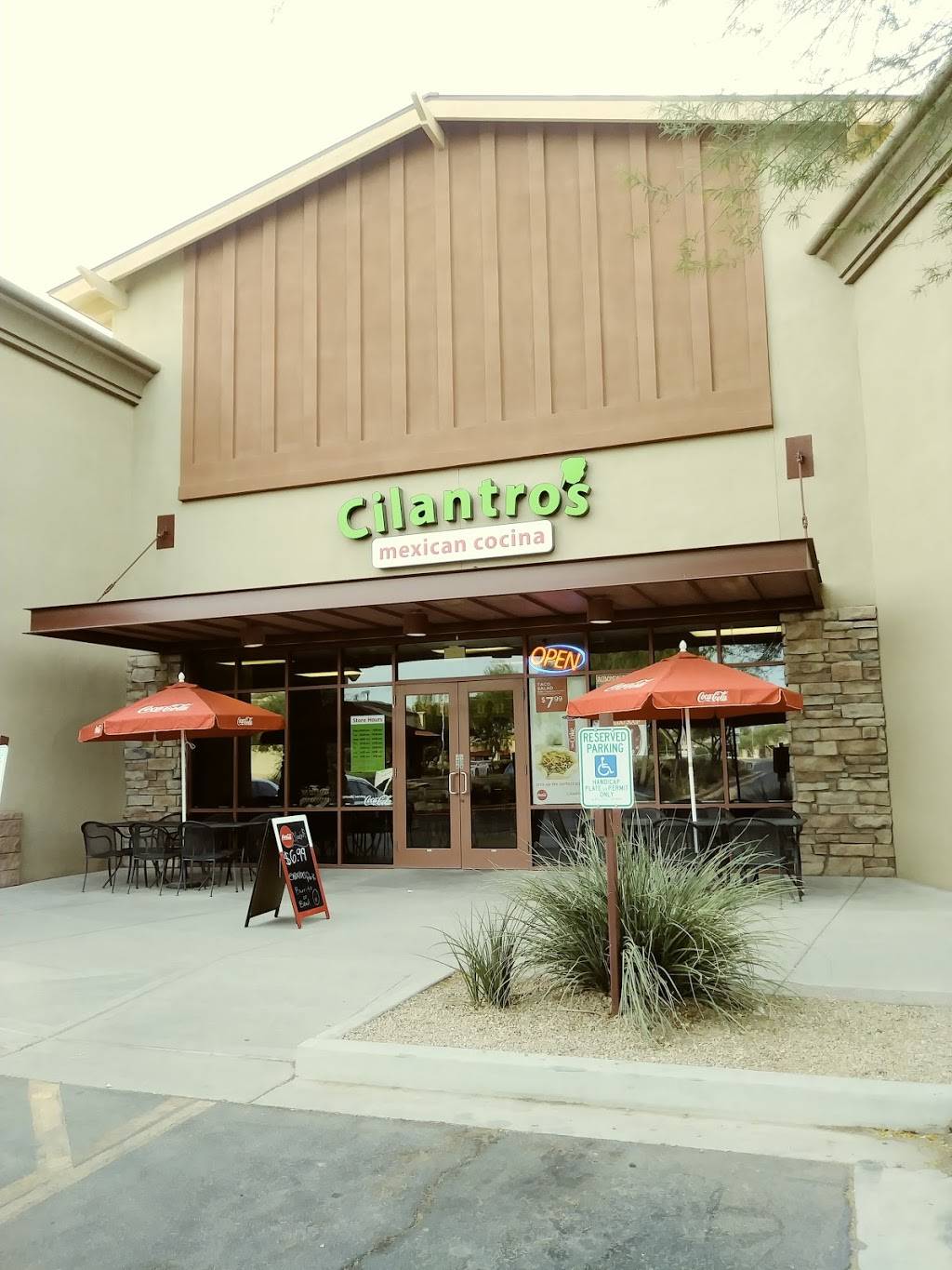 Cilantros Mexican Cocina | restaurant | 20928 N John Wayne Pkwy C 8, Maricopa, AZ 85139, USA | 5205683144 OR +1 520-568-3144