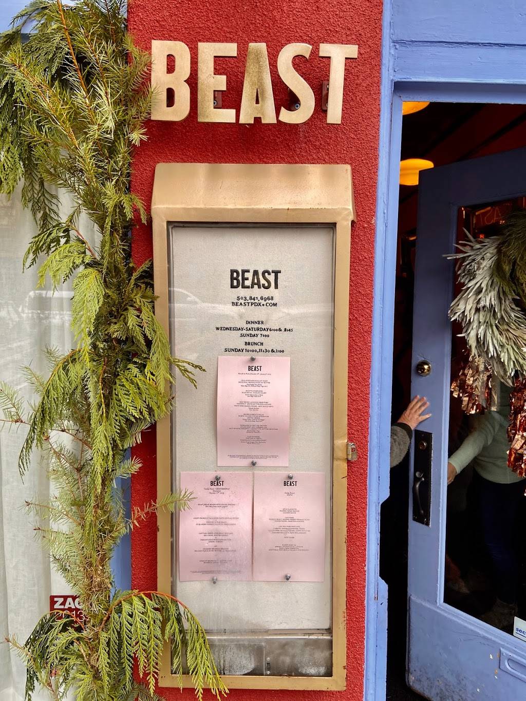 Beast | restaurant | 5425 NE 30th Ave, Portland, OR 97211, USA | 5038416968 OR +1 503-841-6968