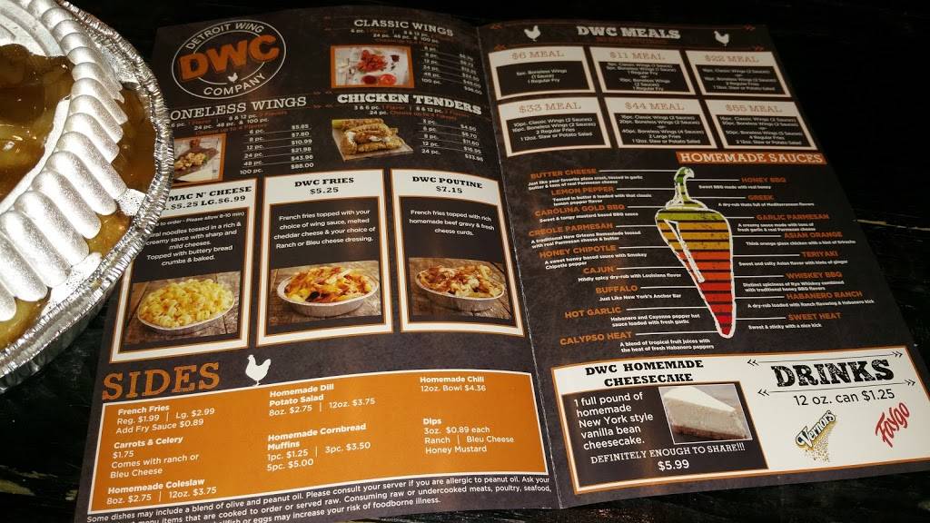 Detroit Wing Company | restaurant | 50916 Gratiot Ave, Chesterfield, MI 48051, USA | 5862675394 OR +1 586-267-5394