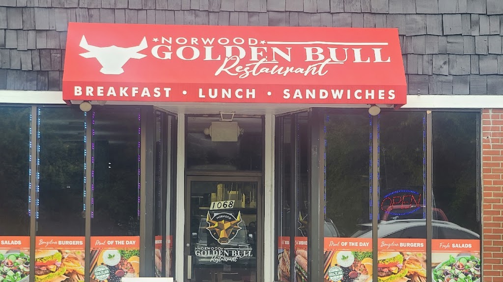 Golden Bull Restaurant | restaurant | 1068 Washington St, Norwood, MA 02062, USA | 7813524445 OR +1 781-352-4445