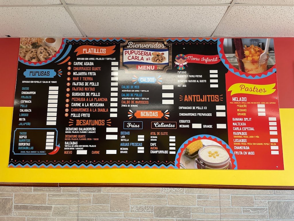 Carla pupuseria #2 | restaurant | 3245 Chamblee Dunwoody Rd, Chamblee, GA 30341, USA | 6784045692 OR +1 678-404-5692