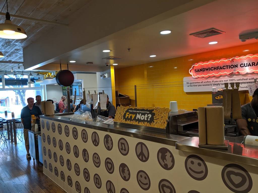 Which Wich | restaurant | 324a Newbury St, Boston, MA 02115, USA | 8573155991 OR +1 857-315-5991