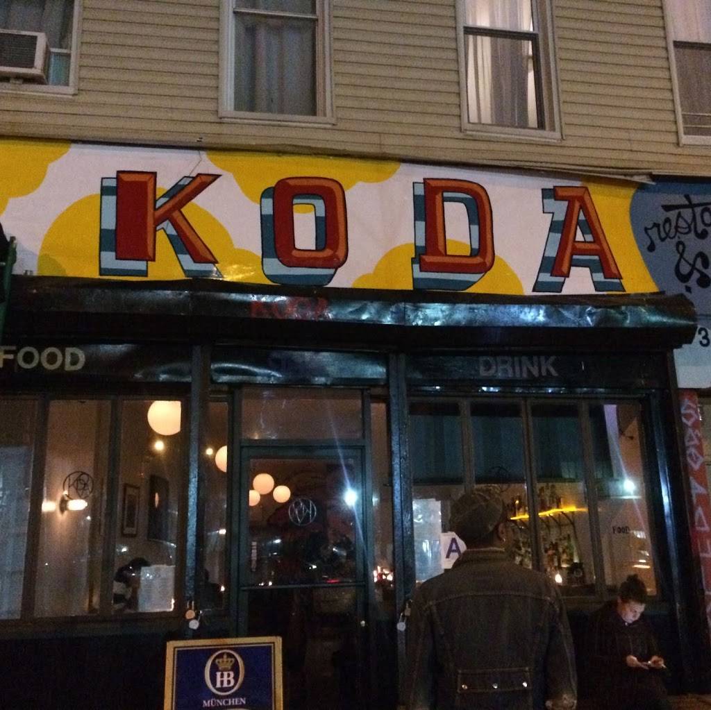 Koda | restaurant | 985 Flushing Ave, Brooklyn, NY 11206, USA | 3472234026 OR +1 347-223-4026