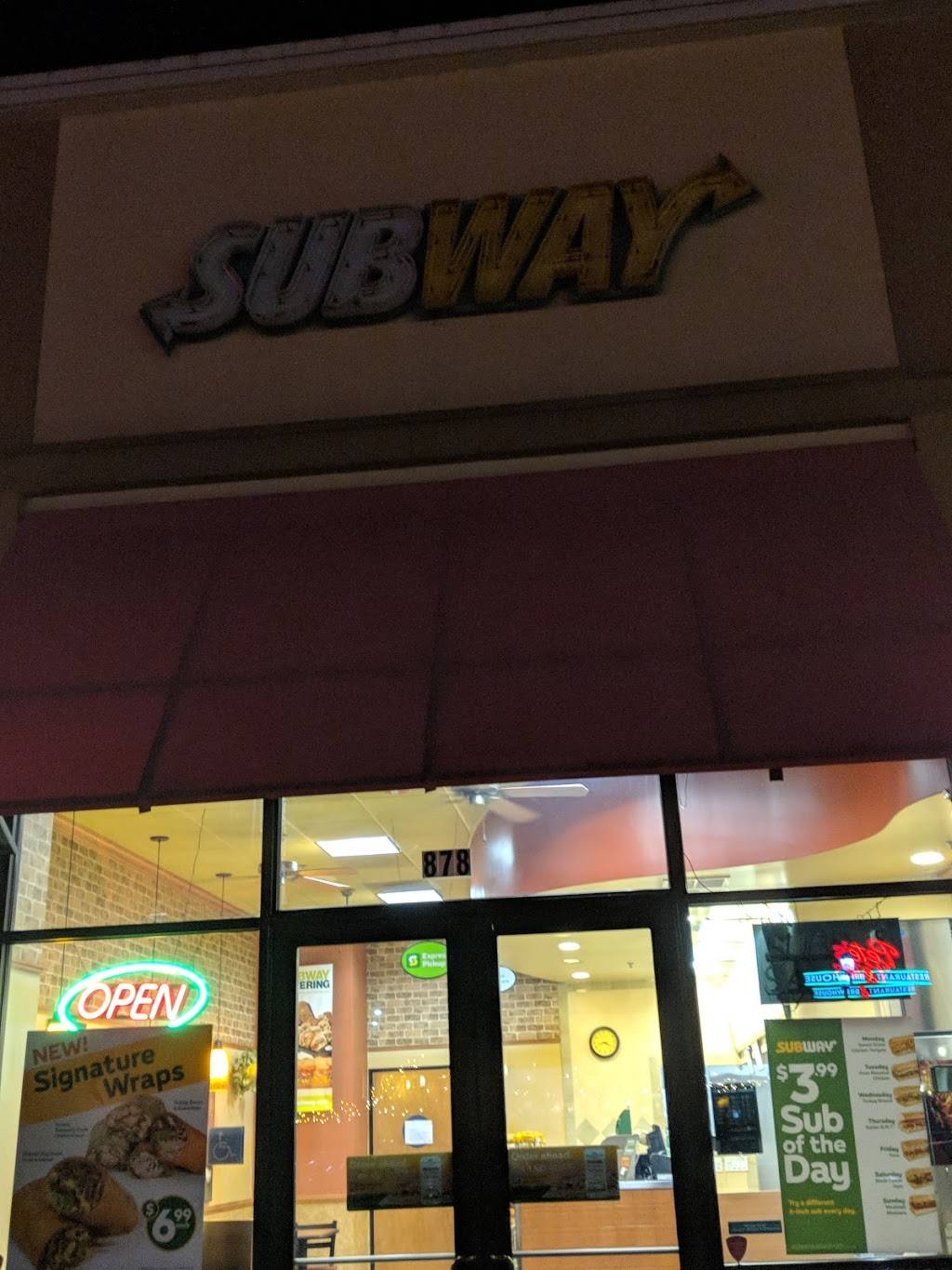 Subway Restaurants | restaurant | 878 Lifestyle St, Manteca, CA 95336, USA | 2098252999 OR +1 209-825-2999
