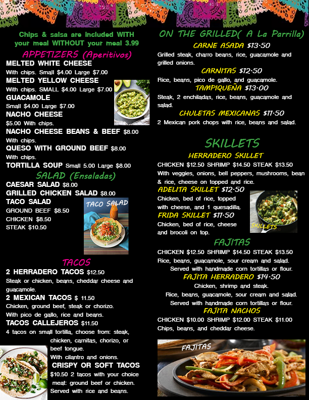 El Herradero Mexican Restaurant | restaurant | 208 E Broadway St, Drumright, OK 74030, USA | 9187298040 OR +1 918-729-8040