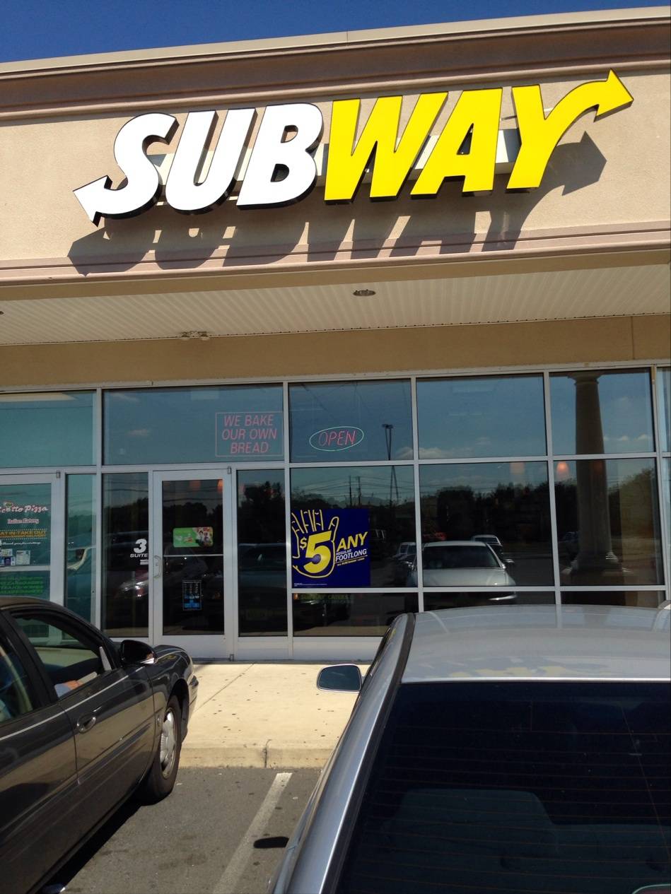 Subway Restaurants | restaurant | 483 Woodlane Rd, Westampton, NJ 08060, USA | 6095312319 OR +1 609-531-2319