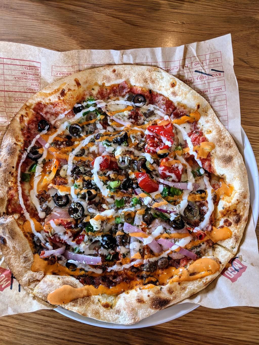 MOD Pizza | restaurant | 120 Rohrerstown Rd building 7 suite a, Lancaster, PA 17603, USA | 7173845888 OR +1 717-384-5888