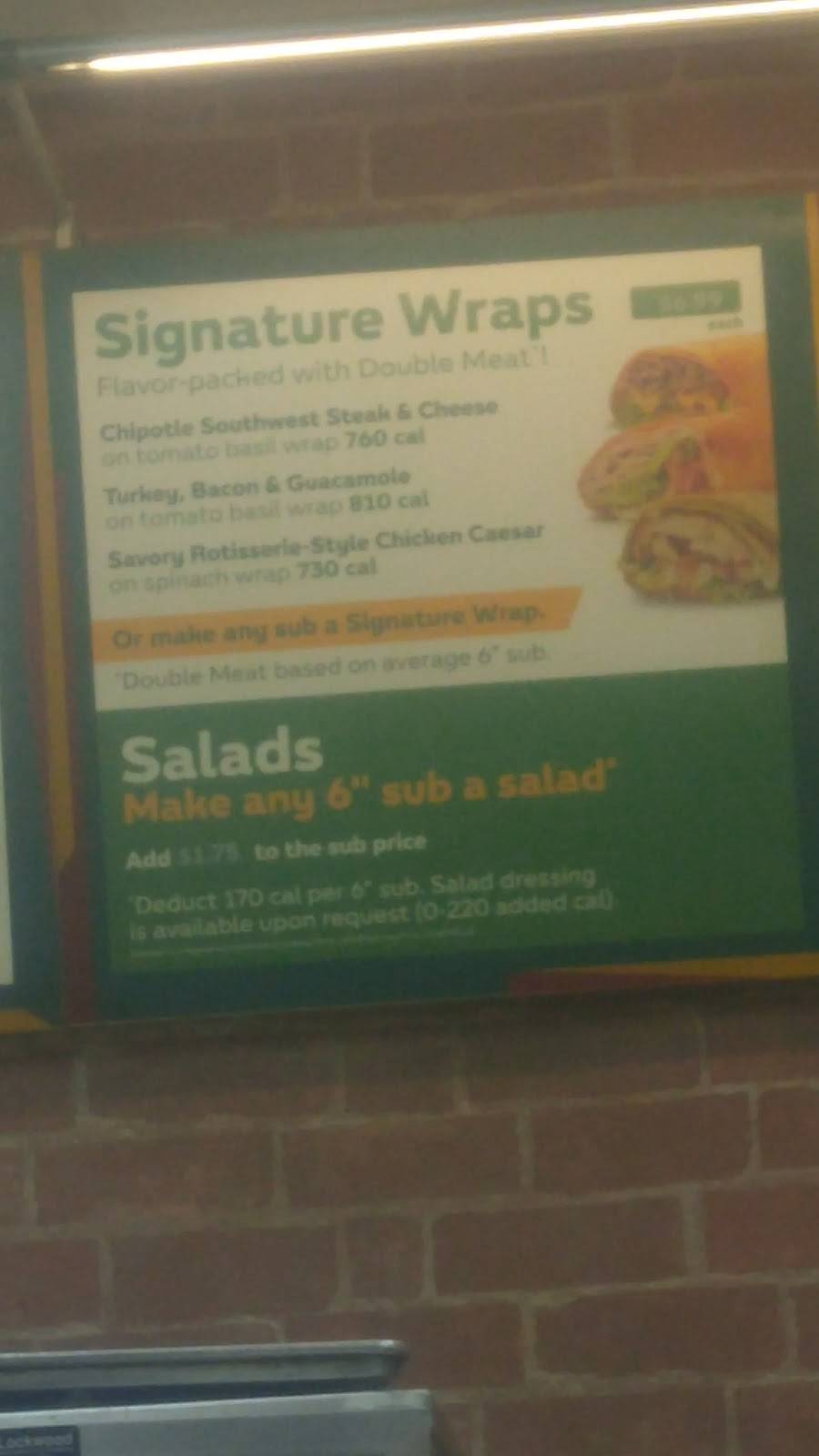 Subway Restaurants | restaurant | 318 W Hill St, Thomson, GA 30824, USA | 7065971989 OR +1 706-597-1989