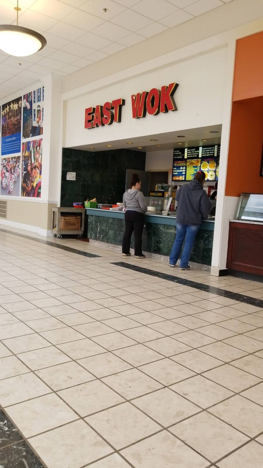 East Wok | restaurant | 1300 Ulster Ave # 215, Kingston, NY 12401, USA | 8453362906 OR +1 845-336-2906