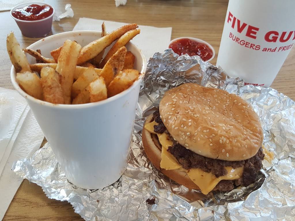 Five Guys | meal takeaway | 1002 N Meridian Ave, Puyallup, WA 98371, USA | 2534466183 OR +1 253-446-6183