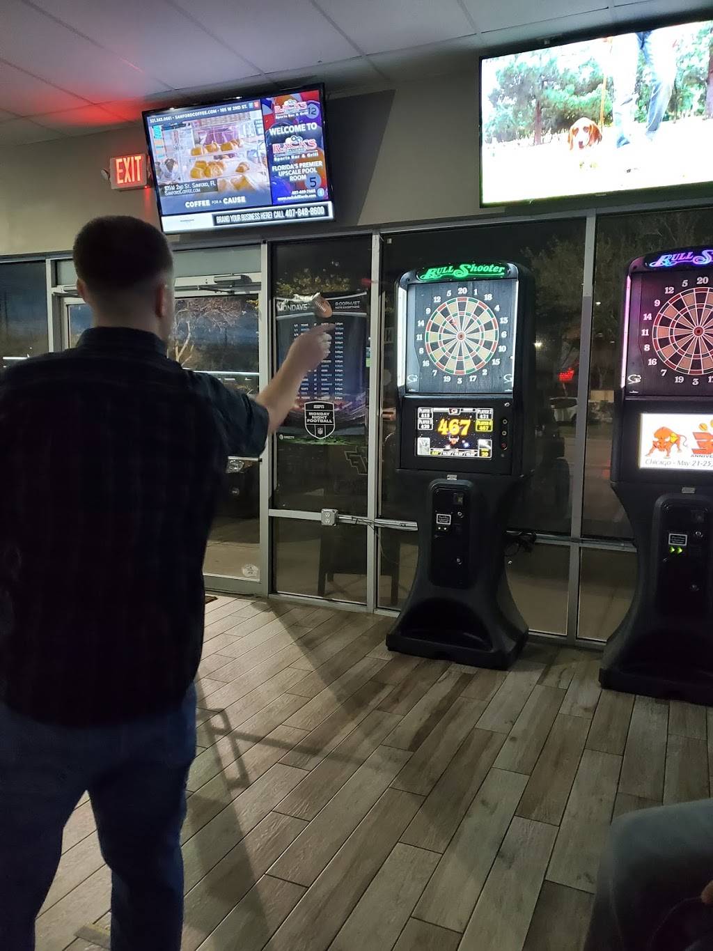 Racks Billards | restaurant | 312 N Mall Entrance Rd, Sanford, FL 32771, USA | 4074497665 OR +1 407-449-7665