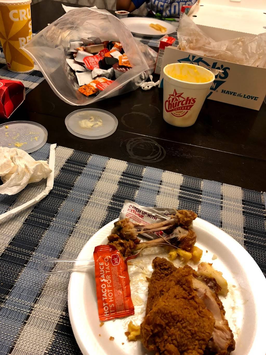 Churchs Chicken | restaurant | 6201 N Fry Rd, Katy, TX 77449, USA | 2818551155 OR +1 281-855-1155