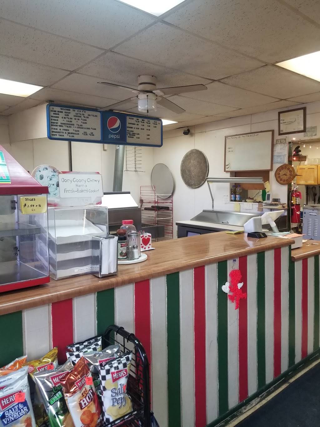 C & Ts Pizza | restaurant | 161 N Ligonier St, New Florence, PA 15944, USA | 7242359911 OR +1 724-235-9911