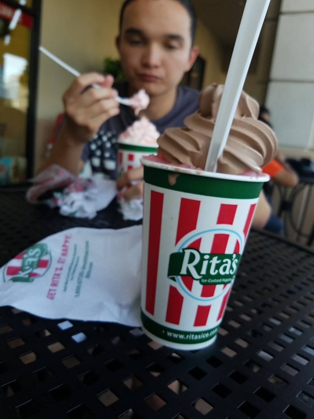 Ritas Italian Ice & Frozen Custard | restaurant | 2829 W March Ln, Stockton, CA 95219, USA | 2092223532 OR +1 209-222-3532