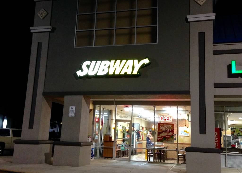 Subway Restaurants | restaurant | Florida Crossing Shopping Center, 14961 N Florida Ave #14961, Tampa, FL 33613, USA | 8139632670 OR +1 813-963-2670