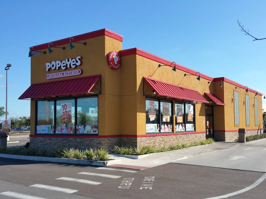 Popeyes Louisiana Kitchen | restaurant | 10551 Big Bend Rd, Riverview, FL 33579, USA | 8136724939 OR +1 813-672-4939