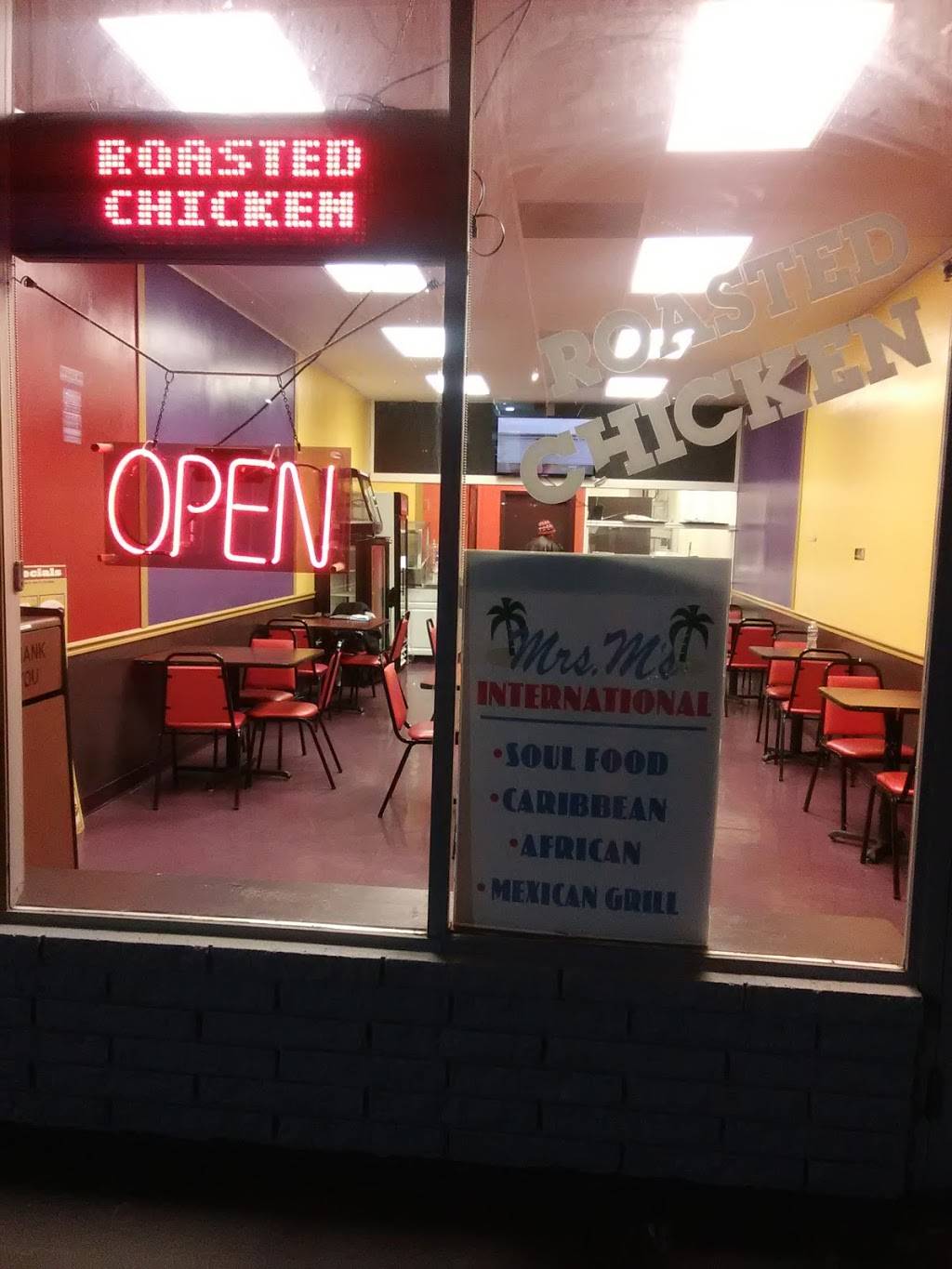 Mrs Ms International Restaurant and Catering | restaurant | 9810 Liberty Rd, Randallstown, MD 21133, USA | 4434091606 OR +1 443-409-1606