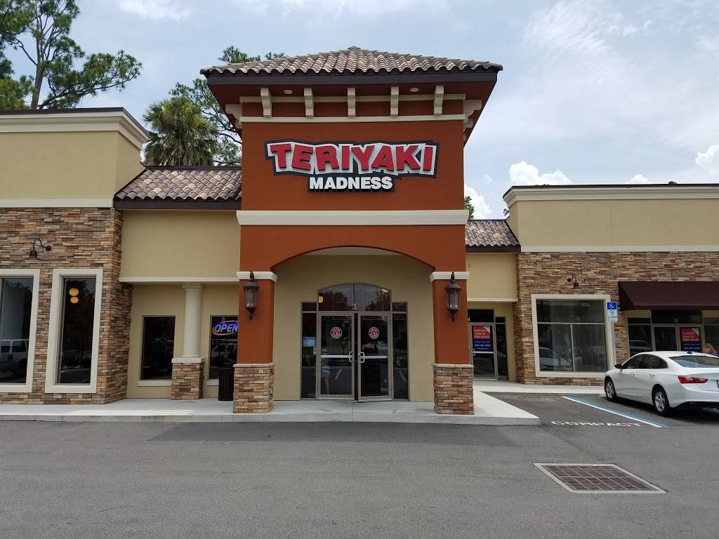 Teriyaki Madness | restaurant | 1173 W International Speedway Blvd #3, Daytona Beach, FL 32114, USA | 3862389189 OR +1 386-238-9189