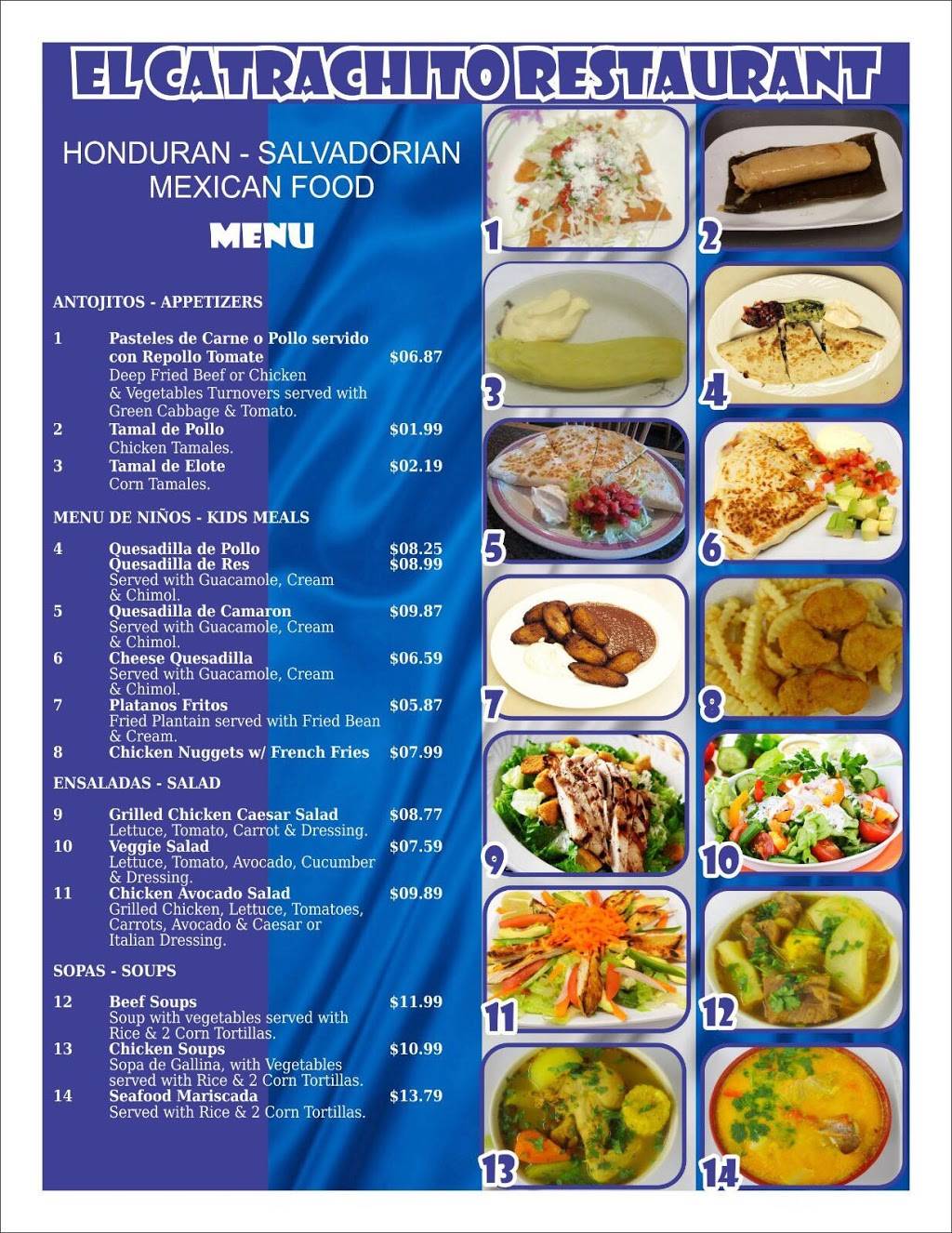 El Catrachito Restaurant | restaurant | 940 East-West Hwy, Takoma Park, MD 20912, USA | 2405312743 OR +1 240-531-2743