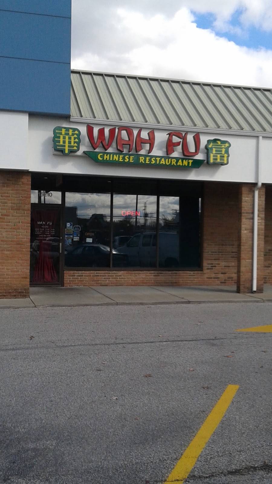 Wah Fu Chinese Restaurant | restaurant | 15210 Bagley Rd, Middleburg Heights, OH 44130, USA | 4408863456 OR +1 440-886-3456
