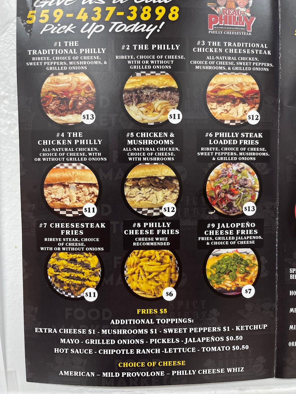 REAL PHILLY (Our FoodTrucks Comissary and TO-GO Restorunt ) | restaurant | 7070 N West Ave, Fresno, CA 93711, USA | 5594373898 OR +1 559-437-3898