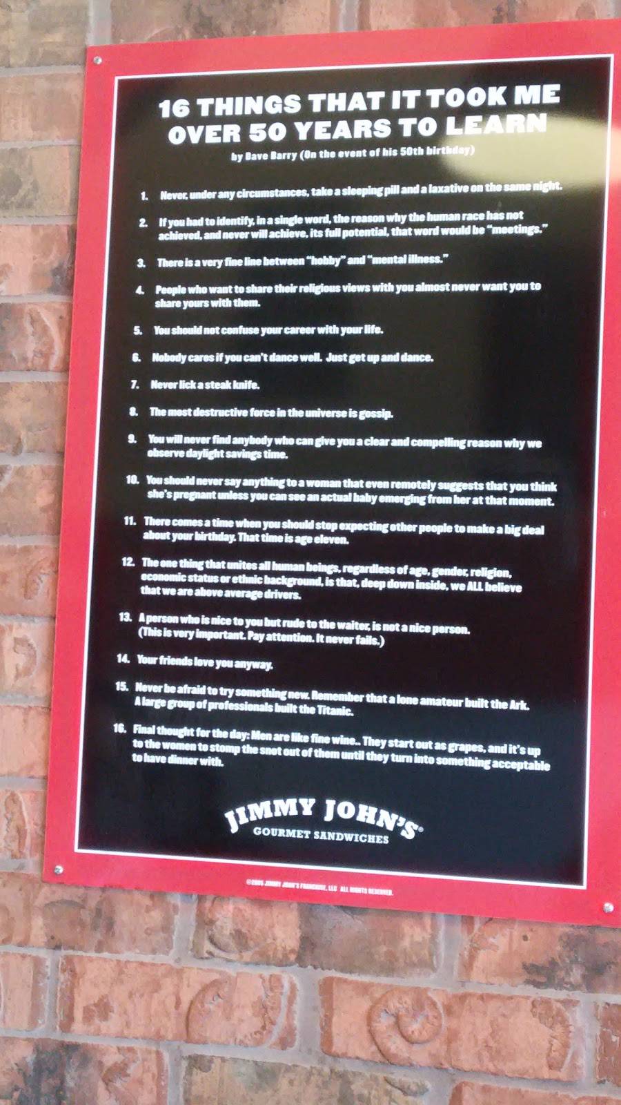 Jimmy Johns | meal delivery | 2500 N Mesa St ste e, El Paso, TX 79902, USA | 9155338880 OR +1 915-533-8880