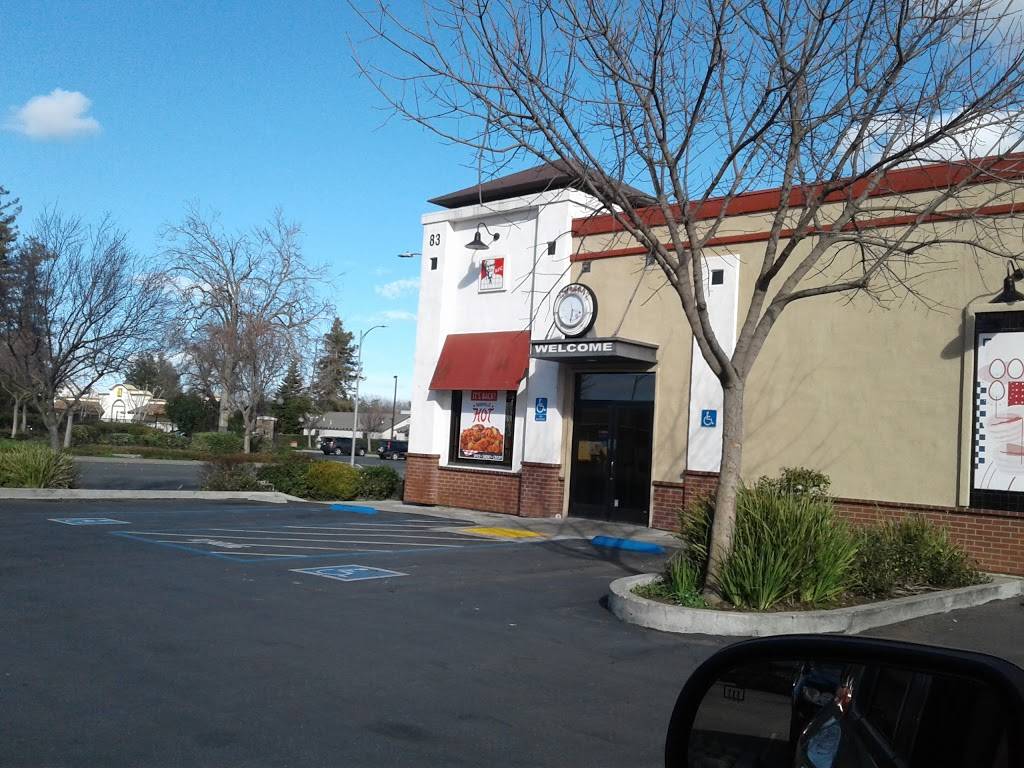 KFC | restaurant | 83 W Main St, Woodland, CA 95695, USA | 5306621390 OR +1 530-662-1390