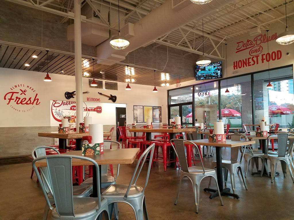 Slim Chickens | restaurant | 9100 N Central Expy, Dallas, TX 75231, USA | 4694669016 OR +1 469-466-9016