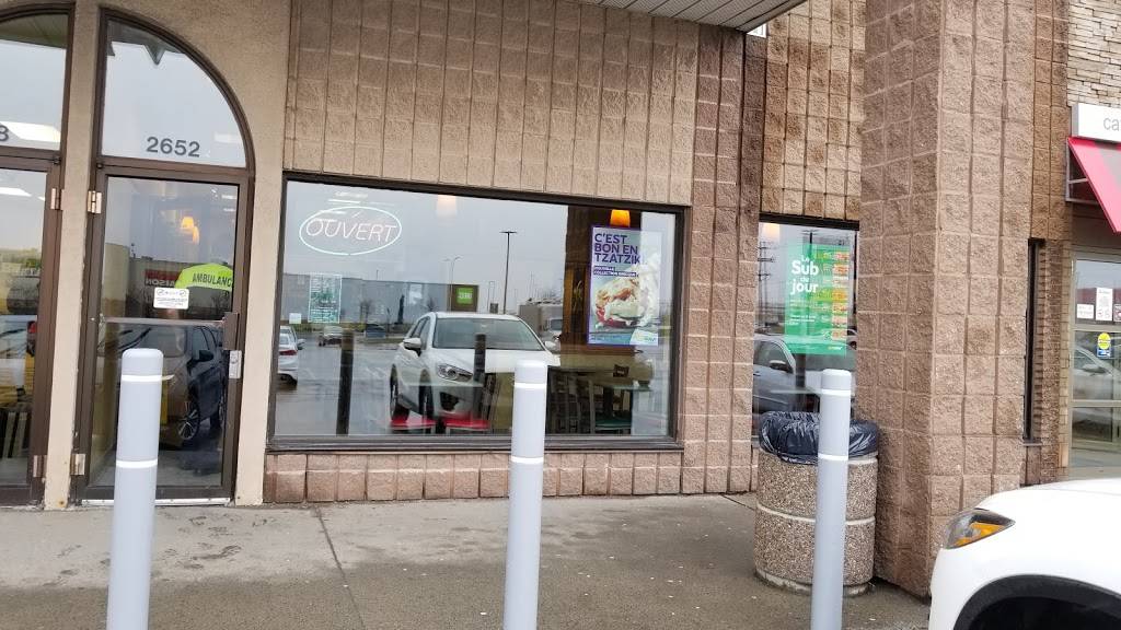 Subway | restaurant | 2652 Boulevard Daniel-Johnson, Laval, QC H7T 2K1, Canada | 4506816582 OR +1 450-681-6582
