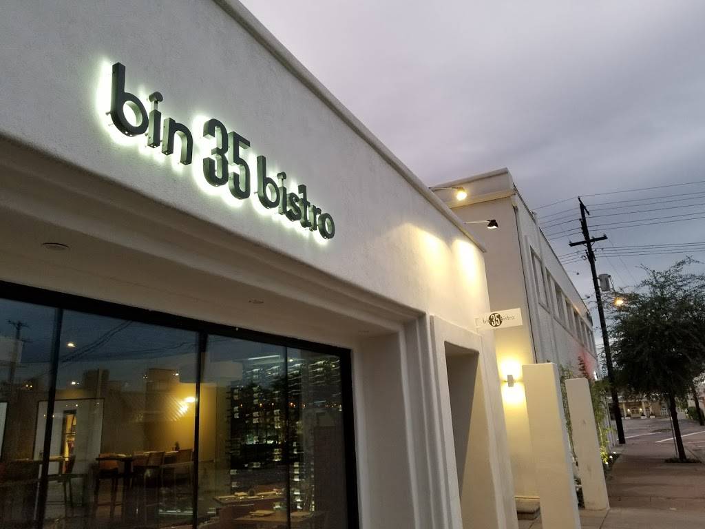 Bin 35 Bistro | restaurant | 3509 S Peoria Ave, Tulsa, OK 74105, USA | 9189353420 OR +1 918-935-3420
