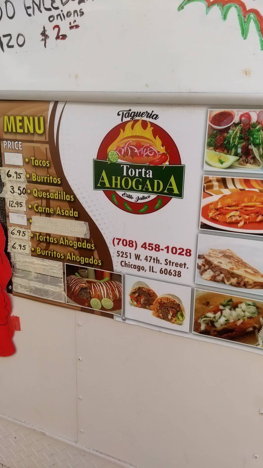 Taqueria Torta Ahogada | restaurant | 5251 W 47th St, Chicago, IL 60638, USA | 7084581028 OR +1 708-458-1028