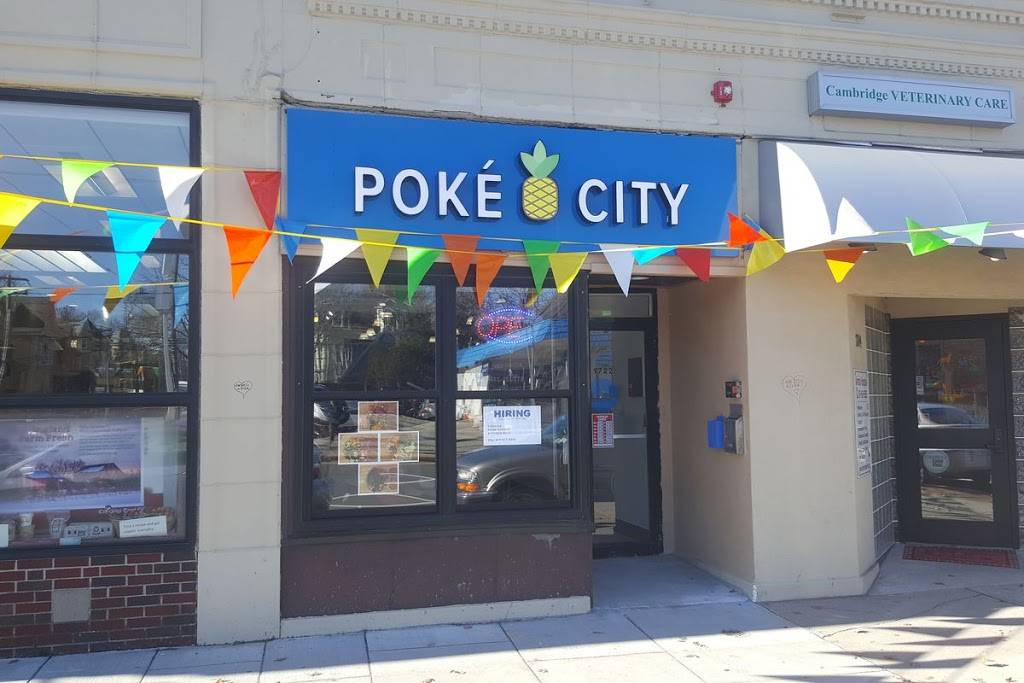 Poke City Cambridge | restaurant | 1722 Massachusetts Ave, Cambridge, MA 02138, USA | 6179452916 OR +1 617-945-2916
