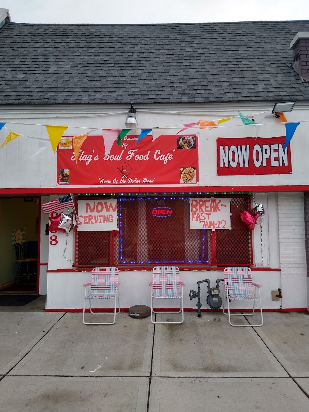 Flags Soul Food Cafe | restaurant | 5908 Prospect Ave, Kansas City, MO 64130, USA | 8169122442 OR +1 816-912-2442