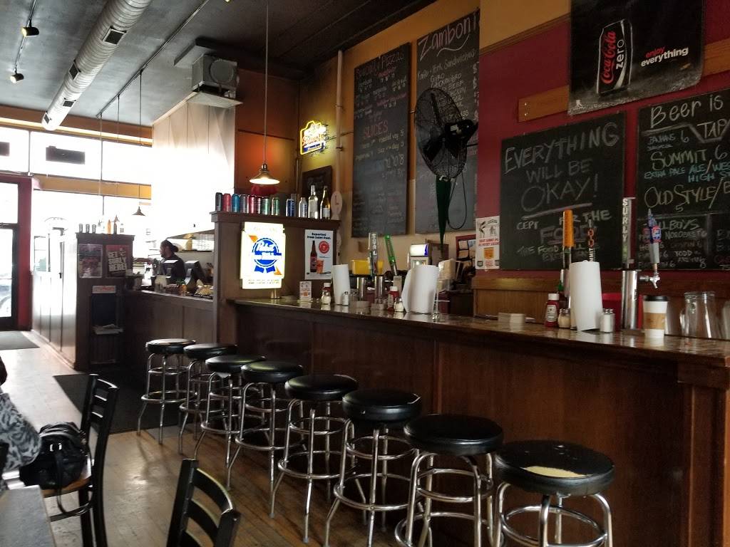 Zambonis Pizza | cafe | 184 7th St W, St Paul, MN 55102, USA | 6512252999 OR +1 651-225-2999