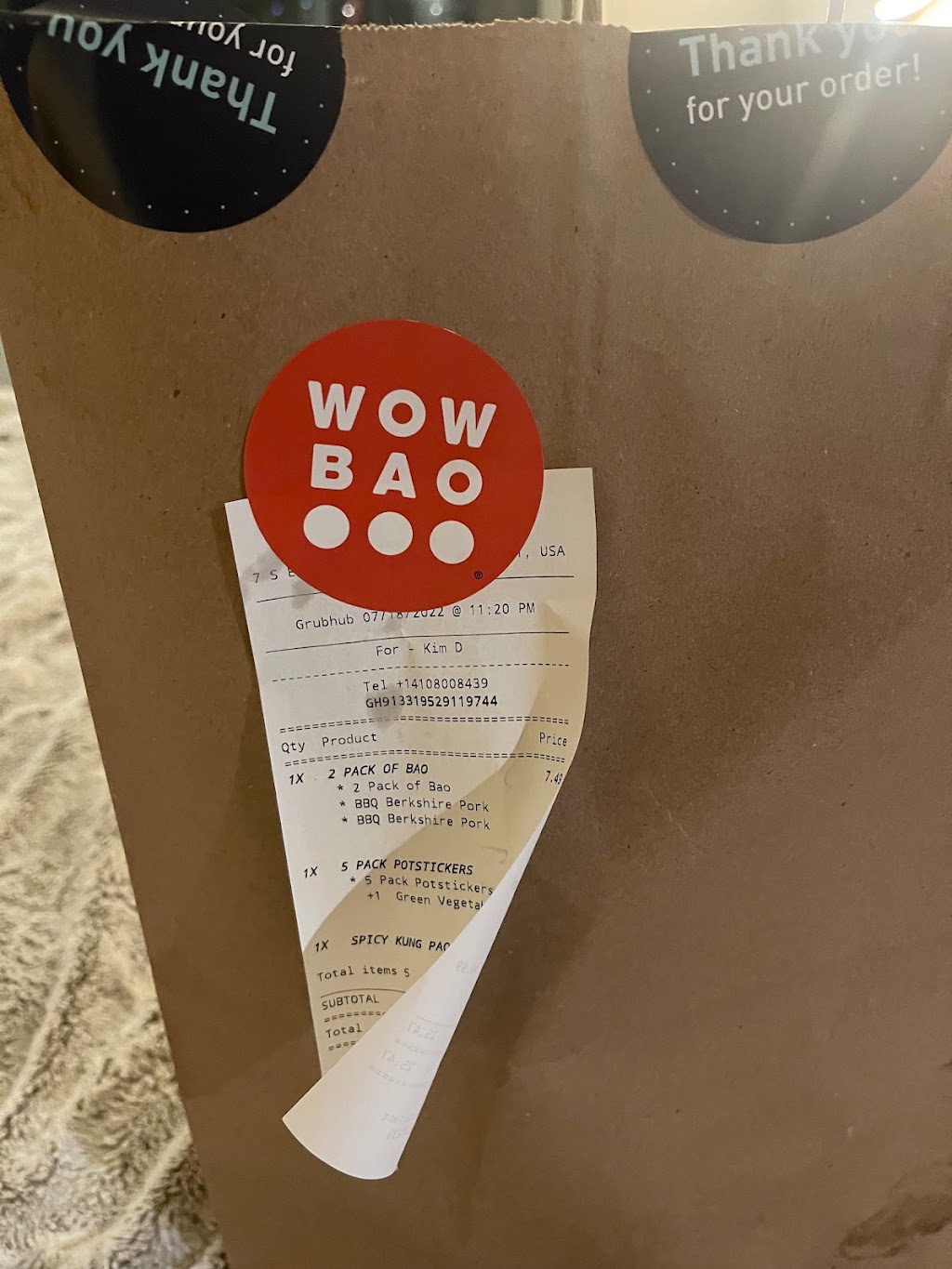 Wow Bao - Washington Hill | restaurant | 7 S Eden St, Baltimore, MD 21231, USA | 8884969226 OR +1 888-496-9226