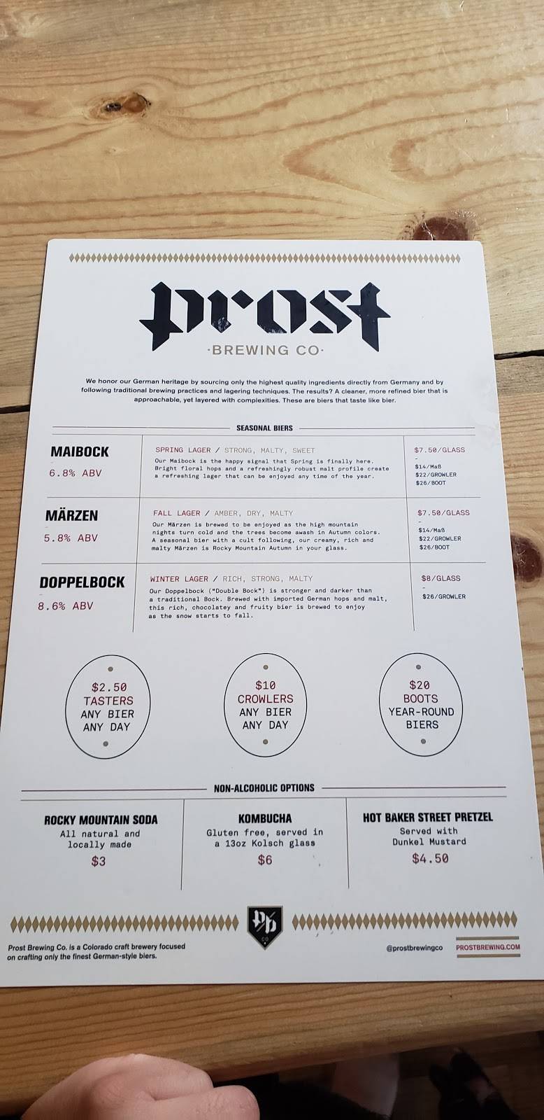 Prost Brewing Co. & Biergarten - Fort Collins | restaurant | 321 Old Firehouse Alley, Fort Collins, CO 80524, USA | 9704842421 OR +1 970-484-2421