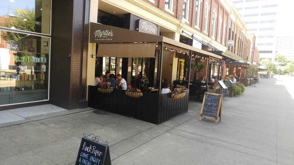 Myrtles Chicken and Beer | restaurant | 13 Market Square, Knoxville, TN 37902, USA | 8655072667 OR +1 865-507-2667