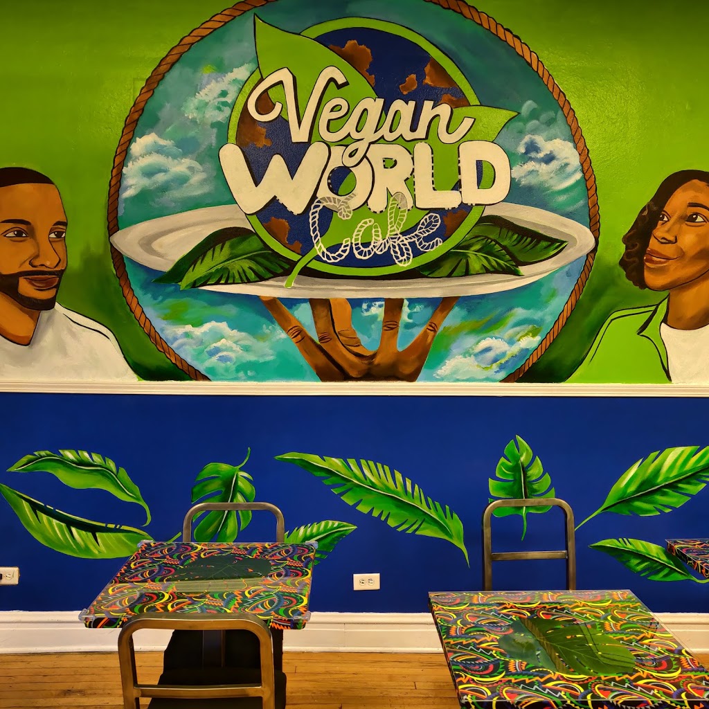 Vegan World Cafe | restaurant | 5419 W North Ave, Chicago, IL 60639, USA | 7737292188 OR +1 773-729-2188