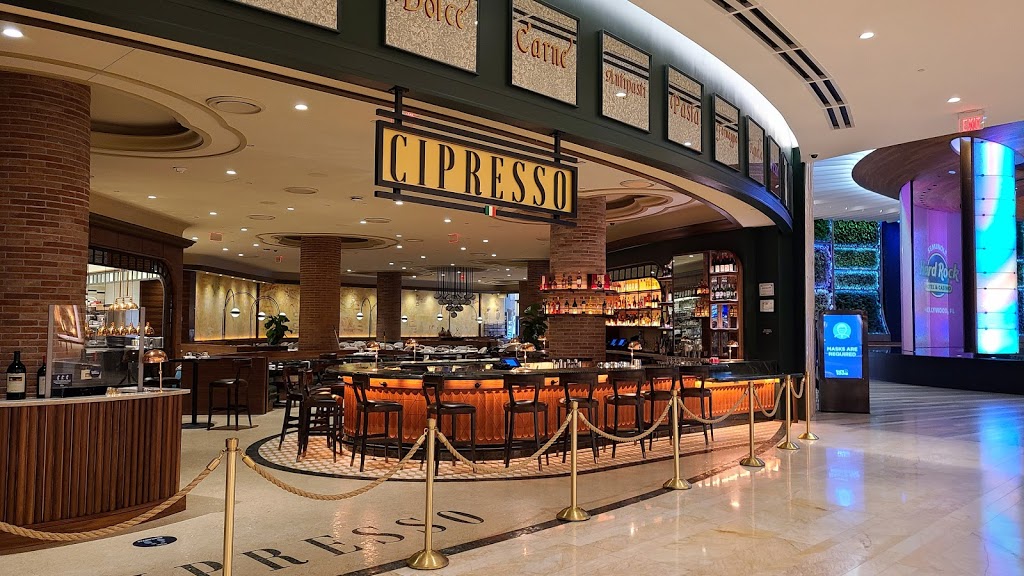 Cipresso (in Seminole Hard Rock Hollywood) | restaurant | 1 Seminole Way, Davie, FL 33314, USA | 9542485945 OR +1 954-248-5945