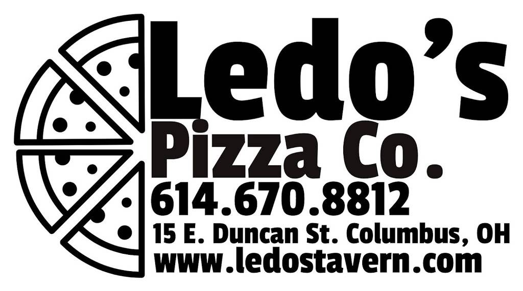 Ledos Pizza Co. | meal takeaway | 15 E Duncan St, Columbus, OH 43202, USA | 6146708812 OR +1 614-670-8812