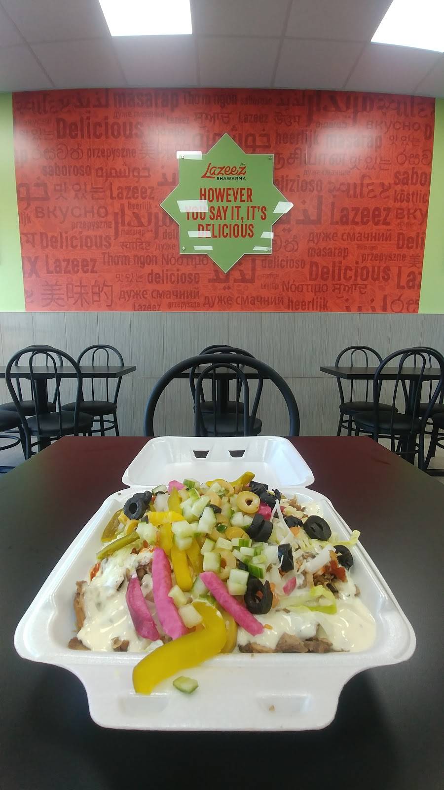 Lazeez Shawarma | restaurant | 190 Clair Rd E, Guelph, ON N1L 0G6, Canada | 5197673333 OR +1 519-767-3333