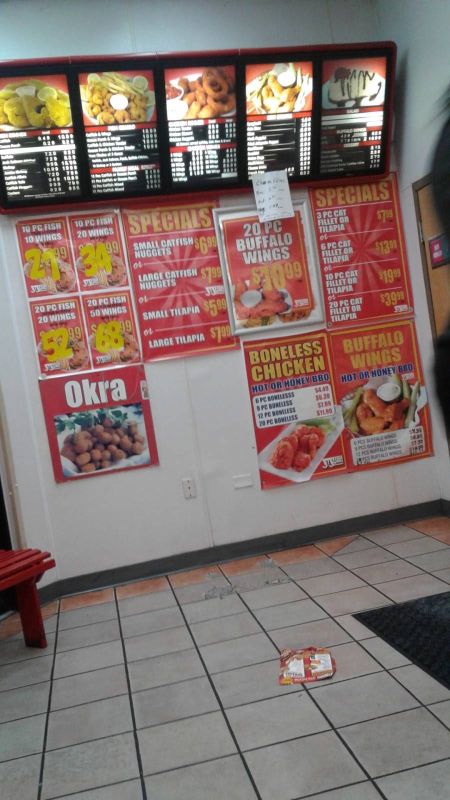 JJ fish and chicken | meal takeaway | 6659 S Damen Ave, Chicago, IL 60636, USA | 7734768166 OR +1 773-476-8166