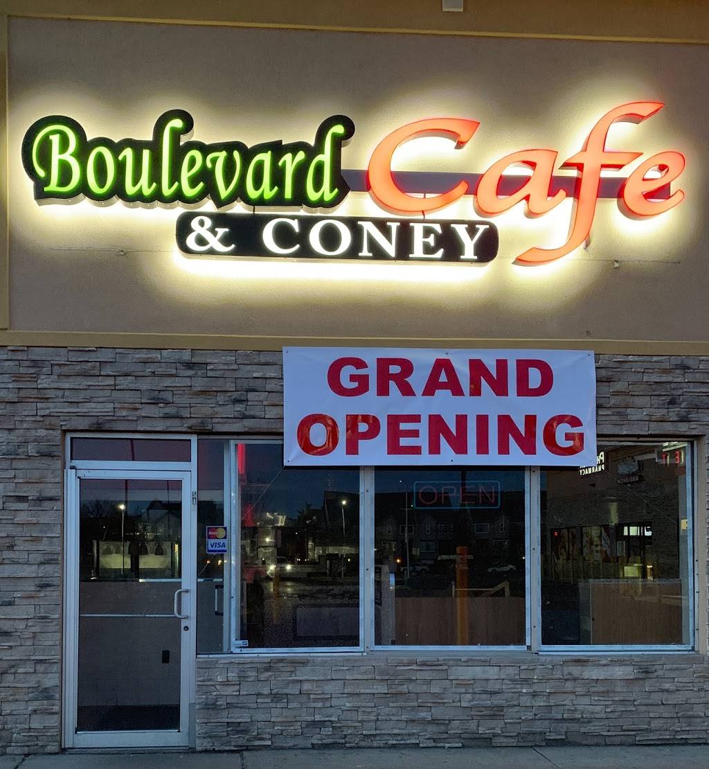 Boulevard Cafe & Coney | restaurant | 540 E Warren Ave, Detroit, MI 48201, USA | 3138313555 OR +1 313-831-3555