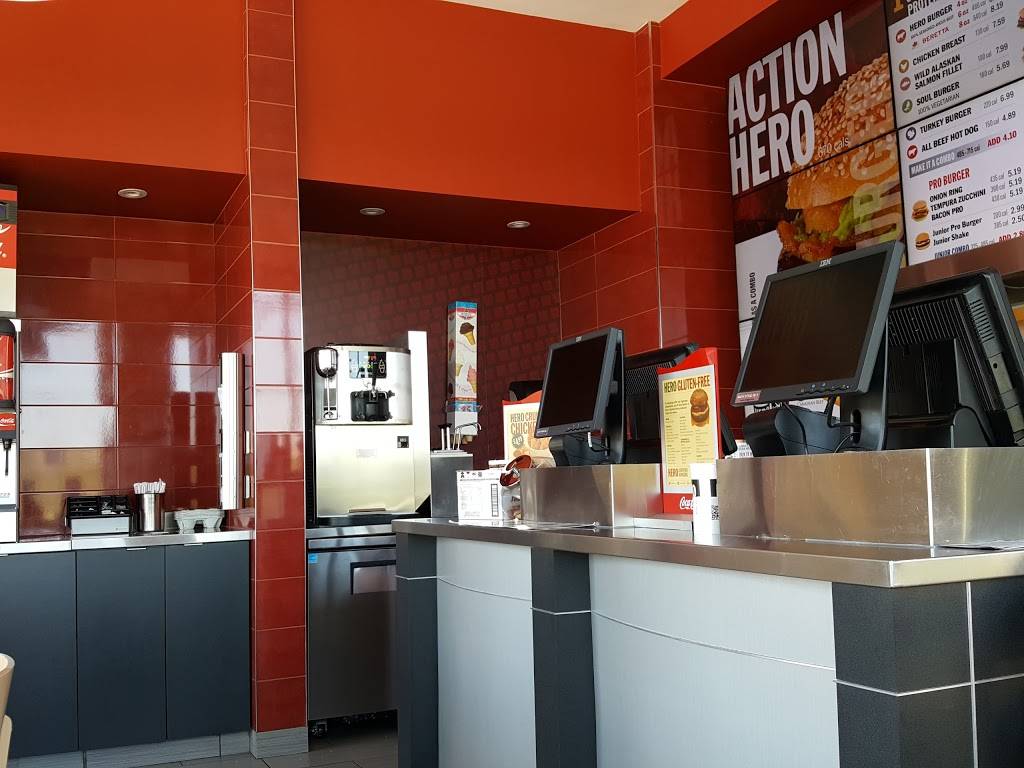 Hero Certified Burgers | restaurant | 444 Holland St W, Bradford, ON L3Z 0G1, Canada | 9057754449 OR +1 905-775-4449
