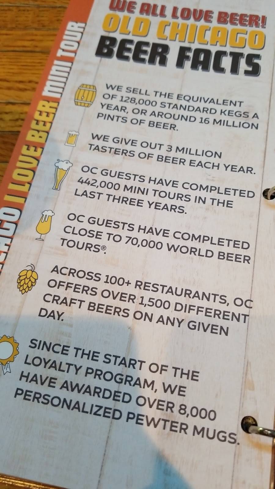 Old Chicago | restaurant | 11969 S Strang Line Rd, Olathe, KS 66062, USA | 9137649850 OR +1 913-764-9850