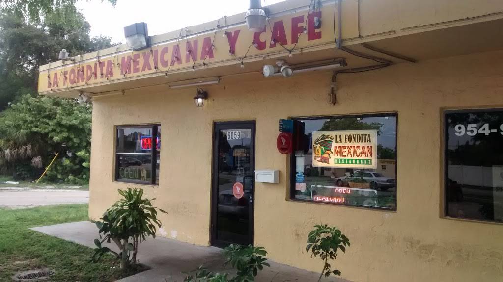 La Fondita Mexicana & Taco Shop | restaurant | 6059 Johnson St, Hollywood, FL 33024, USA | 9548890583 OR +1 954-889-0583