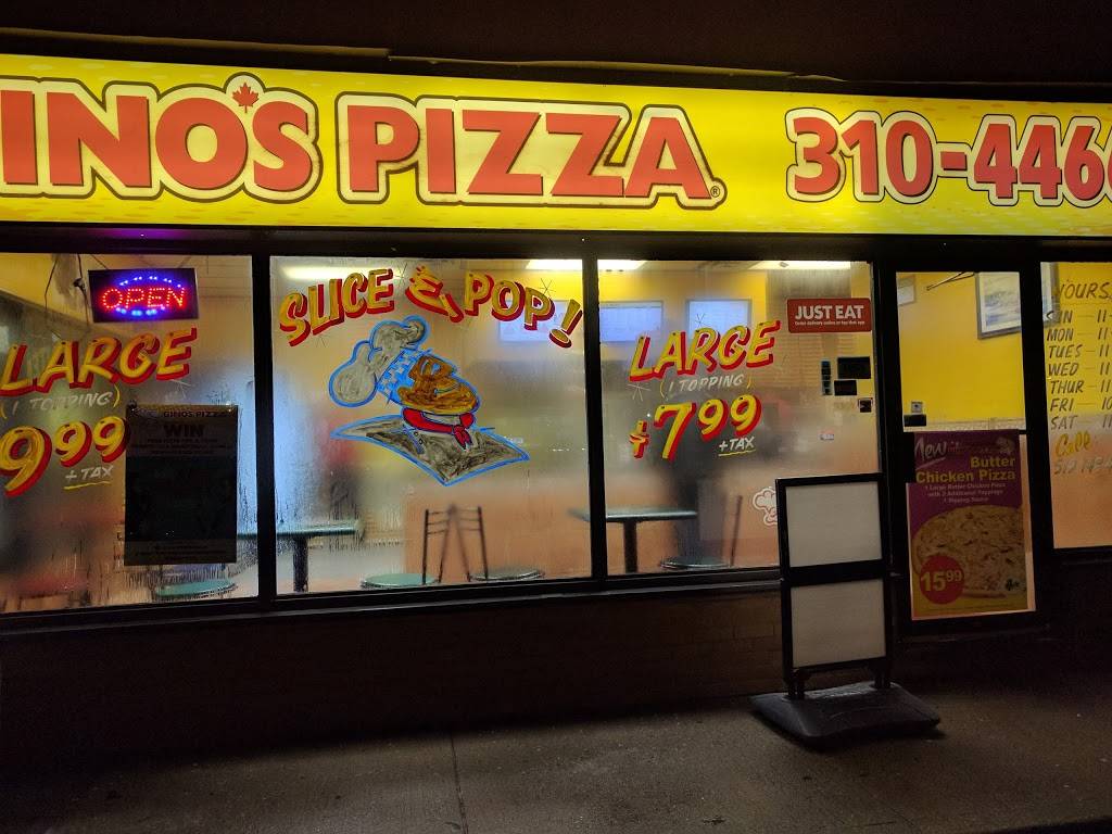 Ginos Pizza | restaurant | 601 Doon Village Rd, Kitchener, ON N2P 1T6, Canada | 5197484484 OR +1 519-748-4484