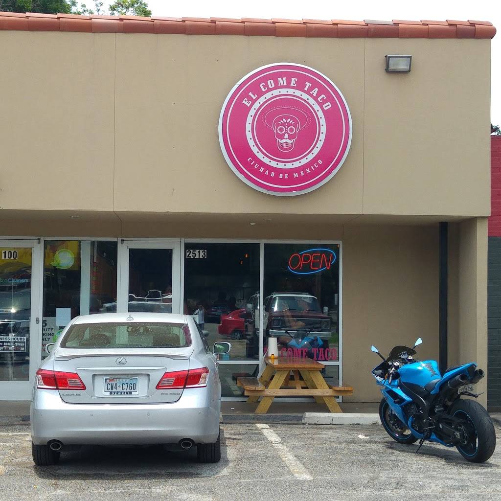 El Come Taco | restaurant | 2513 N Fitzhugh Ave, Dallas, TX 75204, USA | 2148213738 OR +1 214-821-3738