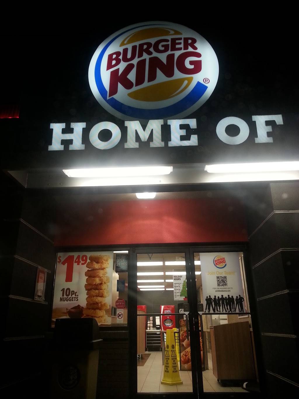 Burger King | restaurant | 5525 Carmichael Rd, Montgomery, AL 36117, USA | 3342799103 OR +1 334-279-9103